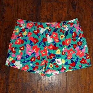 ELLE FLORAL SHORTS WITH POCKETS SIZE 12
